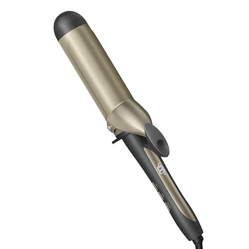 INFINITIPRO BY CONAIR Plancha de Pelo de Cerámica de Turmalina de 1 ¾ Pulgadas, Rizador para Cabello Medio y Largo, Color Gris Oscuro - imagen 2