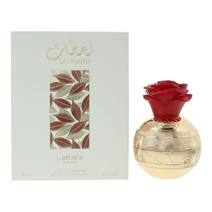 Perfume Lattafa Lahdath Unisex Eau de Parfum Spray, 2.7 Onzas - imagen 3