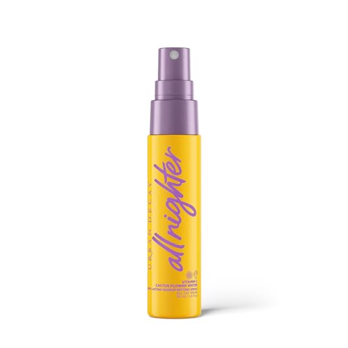 Urban Decay All Nighter Spray Fijador de Maquillaje Hidratante con Vitamina C (Tamaño de Viaje), Resistente a Transferencias, Waterproof, 16 Horas, - imagen 3