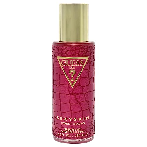Bruma de Fragancia Guess Sexy Skin Sweet Sugar para Mujeres 8.4 oz, plateada/azul marino - imagen 1