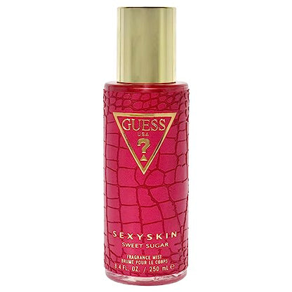 Bruma de Fragancia Guess Sexy Skin Sweet Sugar para Mujeres 8.4 oz, plateada/azul marino - imagen 1