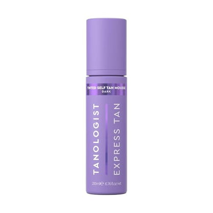 Mousse Autobronceadora Tanologist Dark, Mousse Tinte, Sin Rayas, Brillo Natural, Sin Olor a Bronceado Falso, Larga Duración, Ingredientes Limpios, - imagen 1