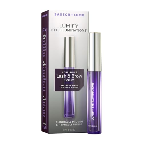 Sérum para Pestañas y Cejas LUMIFY Eye Illuminations, Promueve Pestañas y Cejas Más Gruesas y Llenas con Biotina, Péptidos y Ácido Hialurónico, 0.12 - imagen 4
