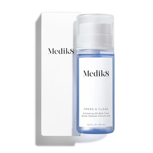 Medik8 Press and Clear - Tónico Facial Exfoliante BHA - Tónico Clarificante con Ácido Salicílico para Mujeres y Hombres - 5 oz - imagen 4