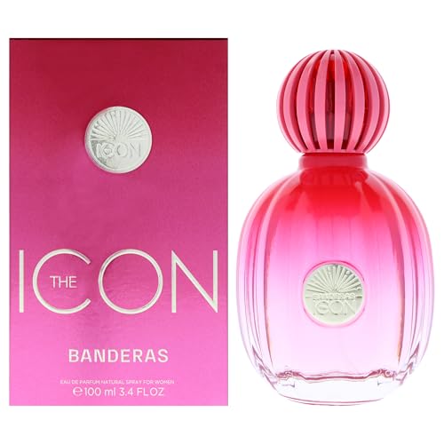 Antonio Banderas The Icon Eau De Parfum Spray para Mujeres, 3.4 Onzas - imagen 1