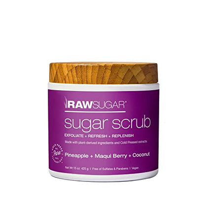 Exfoliante de Azúcar | Piña + Bayas de Maqui + Coco | 15 oz - imagen 1