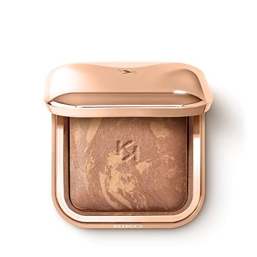 KIKO Milano Silky Glow Baked Bronzer 02 | Silky Textured Baked Bronzer - imagen 3