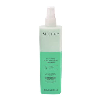 Tec Italy Due Faccetta Giorno por Día Tratamiento Sin Enjuague de Dos Fases 300 ml para Cabello Dañado, Restaura Hidratación, Suaviza y Mejora el - imagen 1