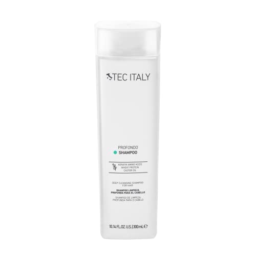 Champú Limpiador Profundo Tec Italy para Todo Tipo de Cabello, Fórmula Aclaradora que Elimina Acumulación y Residuos, Uso Profesional, 10.14 fl oz - imagen 1