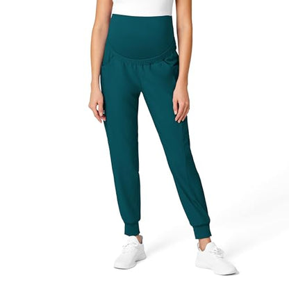 Pantalón de Scrubs de Maternidad Wink W123, Jogger, Azul Caribe, Talla 3X - imagen 3