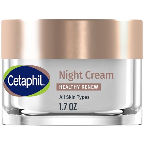 Crema Nocturna Cetaphil Healthy Renew para Apretar la Piel 1.7 Oz, Crema Reparadora de Arrugas con Péptidos, Alternativa al Retinol para Piel - imagen 3