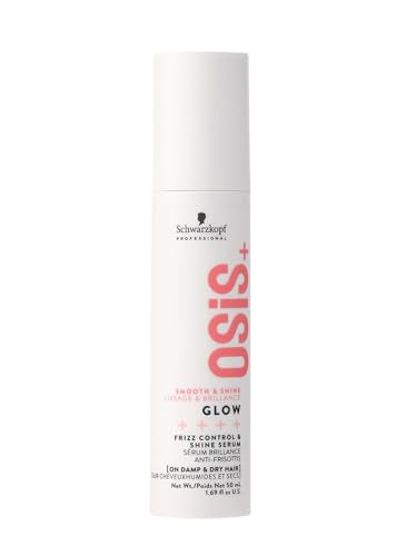 OSiS+ Glow Suero Antifrizz Brillo para Cabello 1.69 oz | Fórmula Ligera de Sujeción Suave | Control de Frizz y Protección contra la Humedad - imagen 4