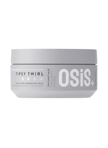 OSiS+ Tipsy Twirl Crema para Rizos, 10.1 Fl Oz – Aumentador de Rizos de Sujeción Media para Olas Definidas, Volumen Ligero y Protección contra la - imagen 1