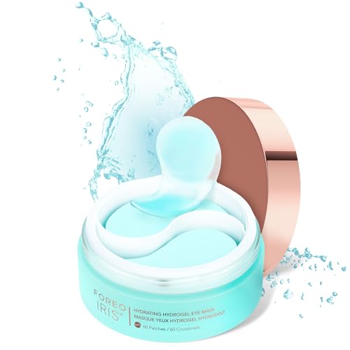 Mascarilla Hidratante de Hidrogel para Ojos FOREO IRIS - Tratamiento para Ojeras y Ojos Hinchados - Hidratante y Refrescante - Vegana - 60 Parches - imagen 1