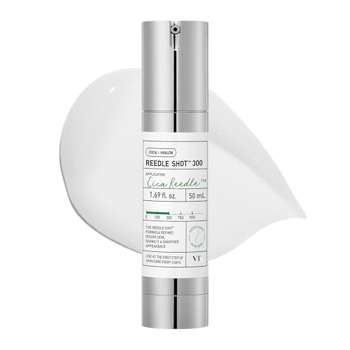 VT COSMETICS CICA Reedle Shot 300, Suero Microneedling de Exosomas Nocturno, Centella Asiática, Ácido Hialurónico, 1.69 Fl Oz (50ml) - imagen 3