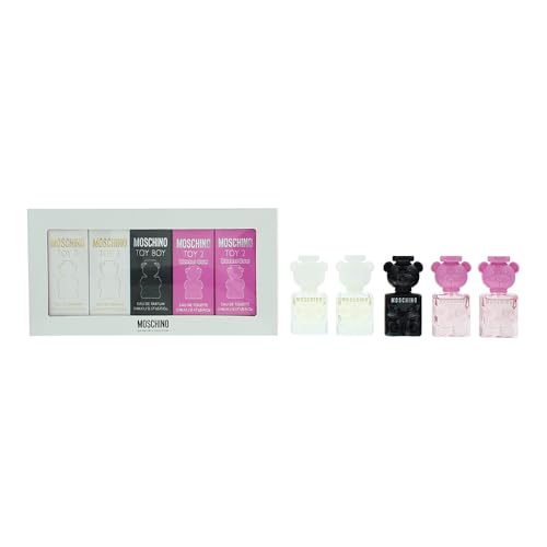 Set de Regalo Mini MOSCHINO Toy para Mujeres: Toy 2 Eau de Parfum Mini Splash 0.17 oz x2, Toy 2 Bubblegum Eau de Toilette Mini Splash 0.17 oz x2, Toy - imagen 1