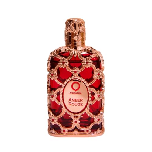 Orientica Luxury Collection Amber Rouge Eau De Parfum 150ml – Perfume Árabe Unisex con Notas de Madera, Ámbar, Azafrán, Praliné y Jazmín - imagen 1