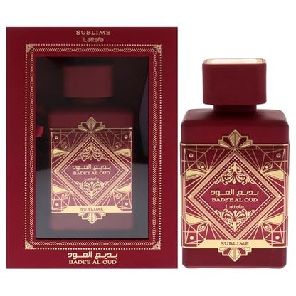 Lattafa Bade'e Al Oud Sublime - Fragancia Unisex de Eau de Parfum Tropical, Frutal, Fresca y Vainilla, 100 ml / 3.40 Onzas - imagen 1