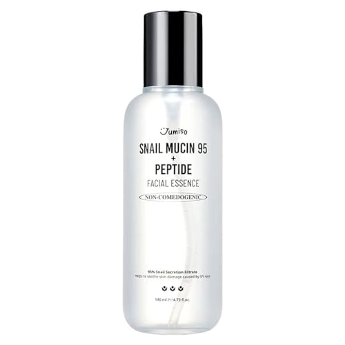 Suero de Reparación Avanzada Snail Mucin 95 + Péptidos - Hidratante Facial No Comedogénico para Piel Acneica y Dañada por el Sol, Libre de Fragancia, - imagen 1