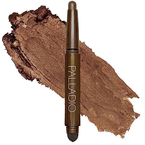 Palladio Sombra de Ojos Impermeable en Barra con Esponja Difusora, Larga Duración, Resistente a Manchas y Pliegues, Tonos Mate y Brillantes - imagen 4