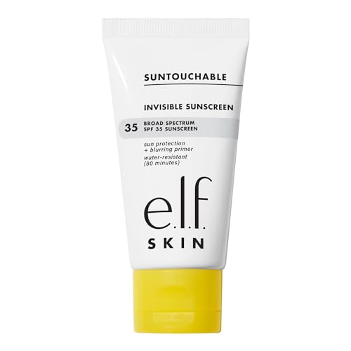 e.l.f. SKIN Suntouchable Invisible SPF 35 Protector Solar, Gel Ligero para Maquillaje, Protector Facial Diario para Mujeres, Vegano y Libre de - imagen 1