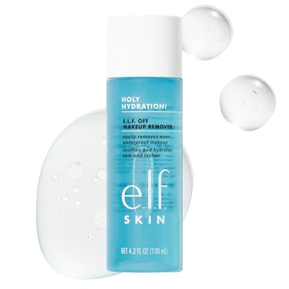 e.l.f. SKIN Holy Hydration Desmaquillante Líquido, Remueve Maquillaje de Ojos, Labios y Rostro, Fórmula Suave, Vegano y Libre de Crueldad - imagen 3