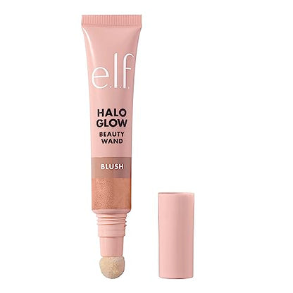 e.l.f. Halo Glow Blush Beauty Wand, Blush Líquido Radiante con Squalane, Rubor Crema con Punta de Almohadilla para Color Luminoso y Construible, - imagen 4