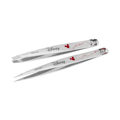 Juego de Pinzas Tweezerman Disney Mickey Mouse y Minnie Mouse Forever in Love - Pinzas de Punta Fina y Angulada para Cejas para Mujeres y Hombres - imagen 4