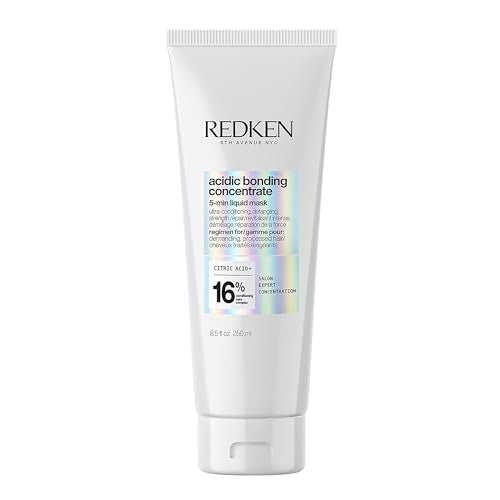 Máscara Capilar Redken Acidic Bonding Concentrate - Máscara Líquida Hidratante de 5 Minutos, Fortalecedora para Cabello Seco y Dañado, 8.5 Fl Oz - imagen 2