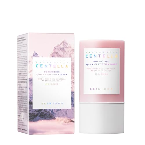 SKIN1004 Poremizing Quick Clay Stick Mask, Mascarilla Facial para Minimizar Poros, Arcilla Rosa con Centella, Control de Sebo, Cuidado de la Piel - imagen 1