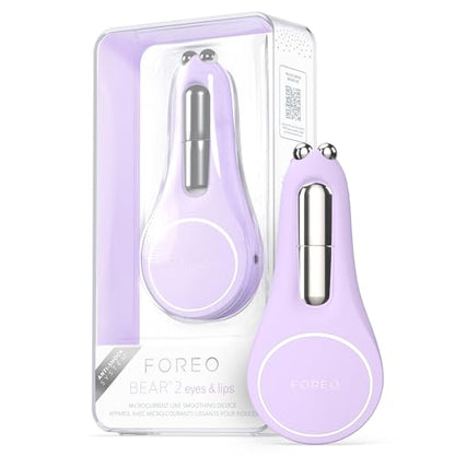 FOREO Bear 2 Eyes & Lips - Microcurrent Line Smoothing Instant Face Lift - - Eye Care Device - Brow Lift - Dark Circles Under Eye Treatment & Lip Plum - imagen 3