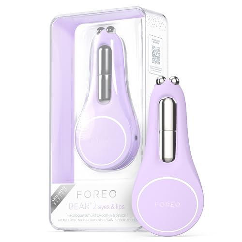 FOREO Bear 2 Eyes & Lips - Microcurrent Line Smoothing Instant Face Lift - - Eye Care Device - Brow Lift - Dark Circles Under Eye Treatment & Lip Plum - imagen 2