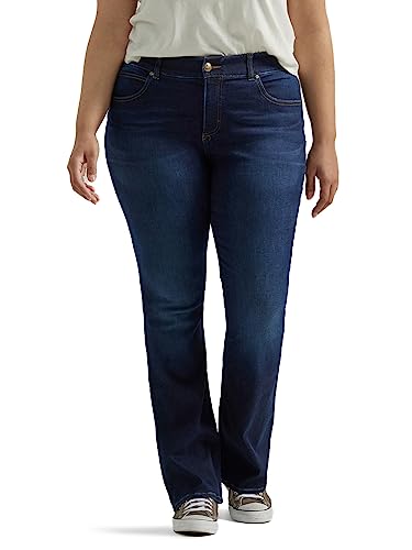 Jeans Bootcut para Mujer Lee Plus Size Ultra Lux Comfort con Flex Motion, Modelo Main Thrill, Talla 16 Plus - imagen 3