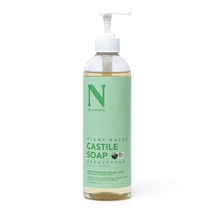 Jabón Líquido de Castilla Dr. Natural - Gel de Ducha, Champú y Limpiador Facial Multiusos - Jabón Hidratante para Piel, Cabello, Mascotas y Hogar - - imagen 2