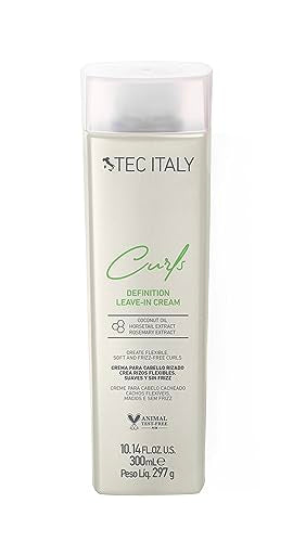 Tec Italy Curls Acondicionador Leave-In Definidor de Rizos para Cabello Rizado y Ondulado, Hidratante, Control de Frizz, 10.14 fl oz (300 ml) - imagen 2