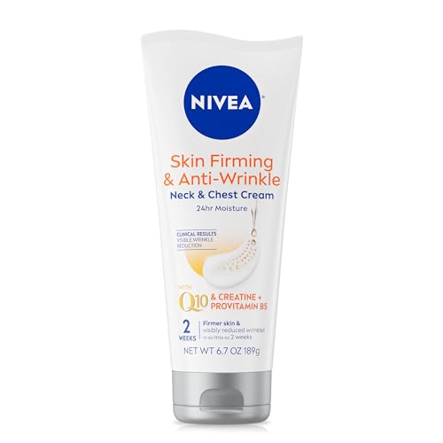 Crema NIVEA para el Cuello y el Escote, Antiarrugas y Reafirmante con Coenzima Q10, Creatina y Provitamina B5, 6.7 Oz - imagen 4