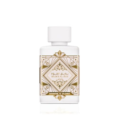 Lattafa Bade'e Al Oud Honor & Glory - Fragancia Unisex Eau de Parfum Larga Duración, 100 ml - Notas Frutales, Vainilla, Especias Cálidas, Madera - imagen 3