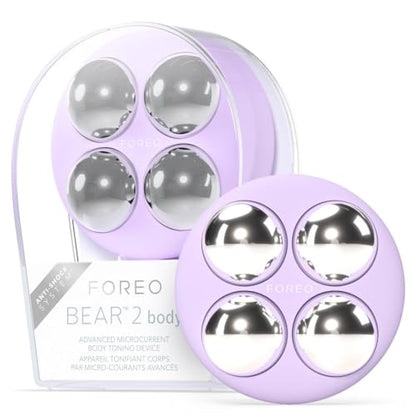 Máquina de Esculpido Corporal Microcorriente FOREO Bear 2 - Masajeador de Celulitis y Drenaje Linfático - Tonifica y Contornea - Color Lavanda - imagen 1
