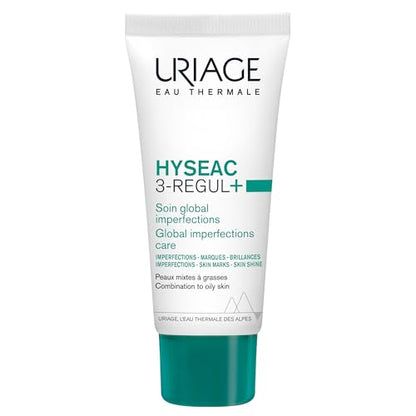 Uriage Hyseac 3-regul+ | Hidratante Facial para Piel Grasa Propensa al Acné, Control de Imperfecciones, 1.35 oz - imagen 2