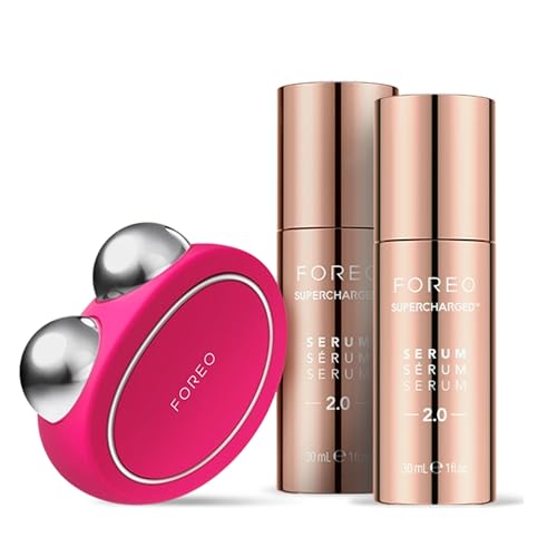 Conjunto FOREO Bear Antienvejecimiento - Dispositivo Facial Microcorriente + 2 x Suero Conductivo 1 fl. oz. - Masajeador Facial - Herramientas de - imagen 1