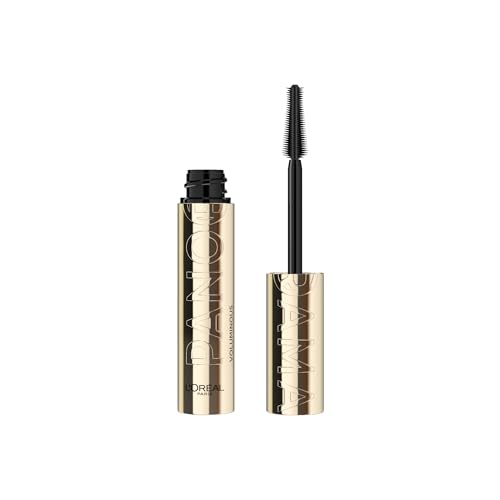 Máscara L'Oreal Paris Voluminous Panorama, Voluminizadora y Alargadora, Lavable, Resistente a Manchas, Negro Intenso, 0.33 Fl Oz - imagen 1
