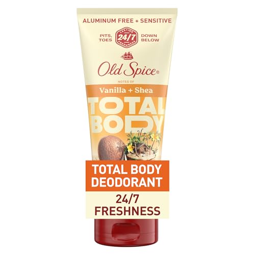 Desodorante en Crema para Hombre Old Spice, Sin Aluminio, Aroma Vainilla + Karité, Protección contra Olores 24/7, 3.0 oz - imagen 2