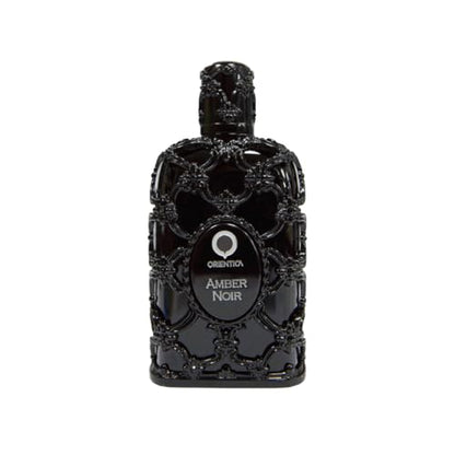 Orientica Luxury Collection Amber Noir Eau De Parfum 2.7oz / 80ml – Woody, Spicy, Elemi, Fig, Carrot, Lily of the Valley, Cedarwood, Sandalwood, Musk  - imagen 3