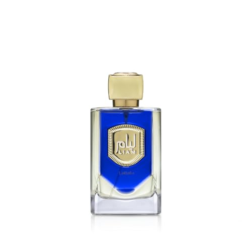 Lattafa Liam Blue Shine Eau de Parfum Spray Unisex, 3.4 Onzas - imagen 3
