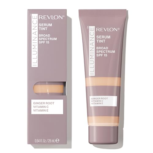 Suero Tinte Revlon Illuminance con Triple Ácido Hialurónico, Unifica el Tono de Piel y Hidrata Todo el Día, SPF 15, 301 Cool Beige, 0.94 fl oz. - imagen 1