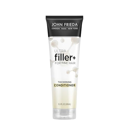 Acondicionador John Frieda ULTRAfiller+ para Engrosar, Fortalecedor para Cabello Dañado o Fino, Infundido con Biotina y Ácido Hialurónico, 8.3 Oz - imagen 2