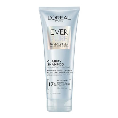 Champú Aclarador L'Oreal Paris EverPure Sin Sulfatos con Antioxidantes, 6.8 Fl Oz, Ideal para Agua Dura y Acumulación de Estilo - imagen 4