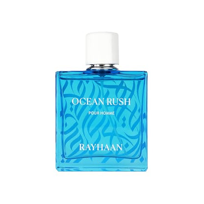 RAYHAAN Ocean Rush Eau de Parfum en Spray para Hombres, 3.4 Onzas - imagen 4
