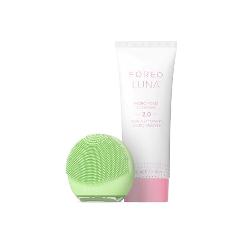 Cepillo Facial y Masajeador Reafirmante FOREO LUNA 4 go | Cuidado Facial Premium | Mejora la Absorción de Productos para la Piel | Herramientas de - imagen 1