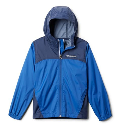 Chaqueta de Lluvia Columbia para Niños Glennaker, Azul Montaña/Navy Universitario, XX-Pequeño - imagen 1